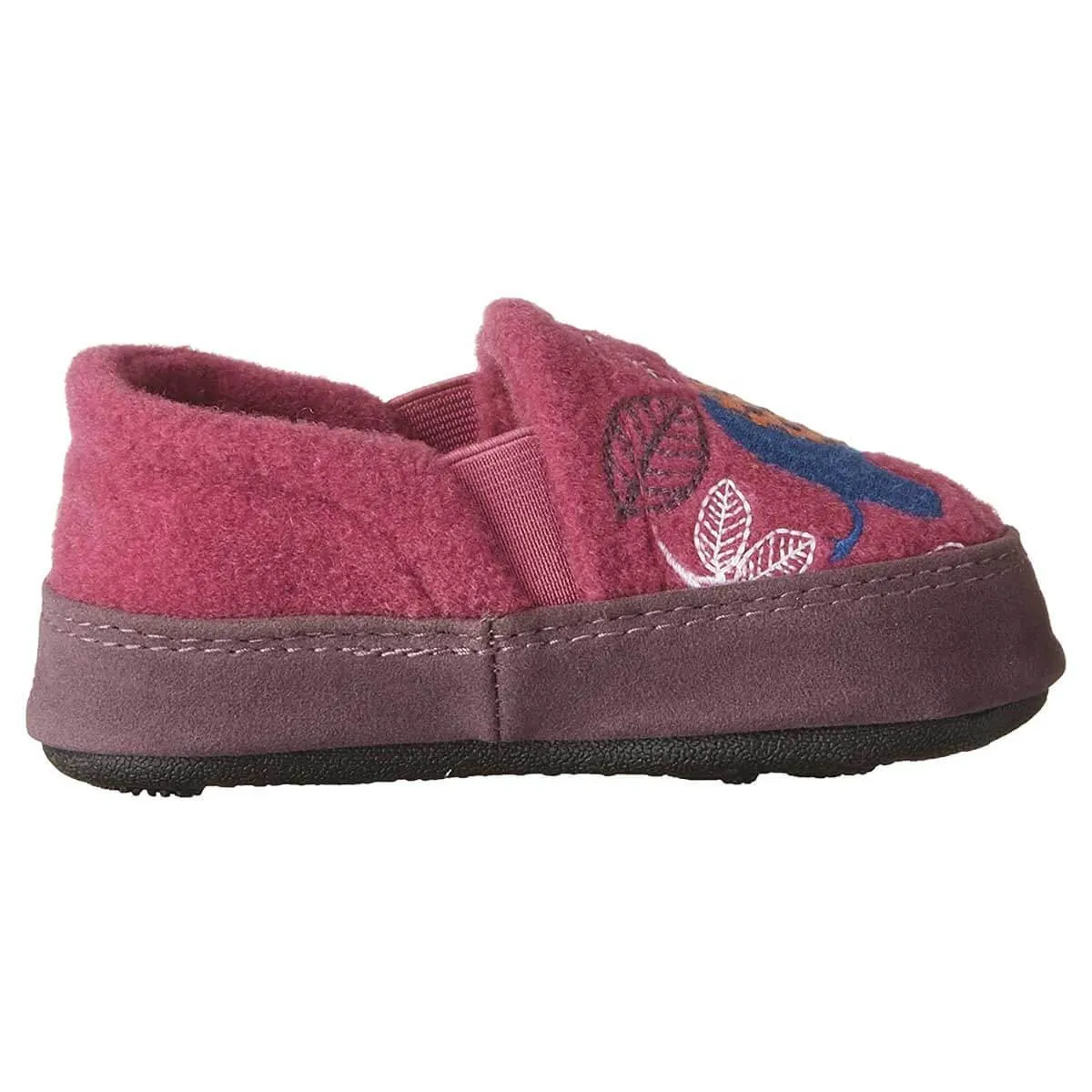Acorn Kids' Slipperss - Colby Gore Moccasins, Magenta Elephant, K8/9 | A10036MTE-8-9