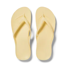 Arch Support Flip Flops - Classic - Lemon