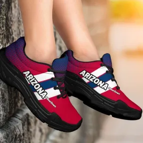 Arizona #BearDown Wildcats Fans Chunky Sneakers