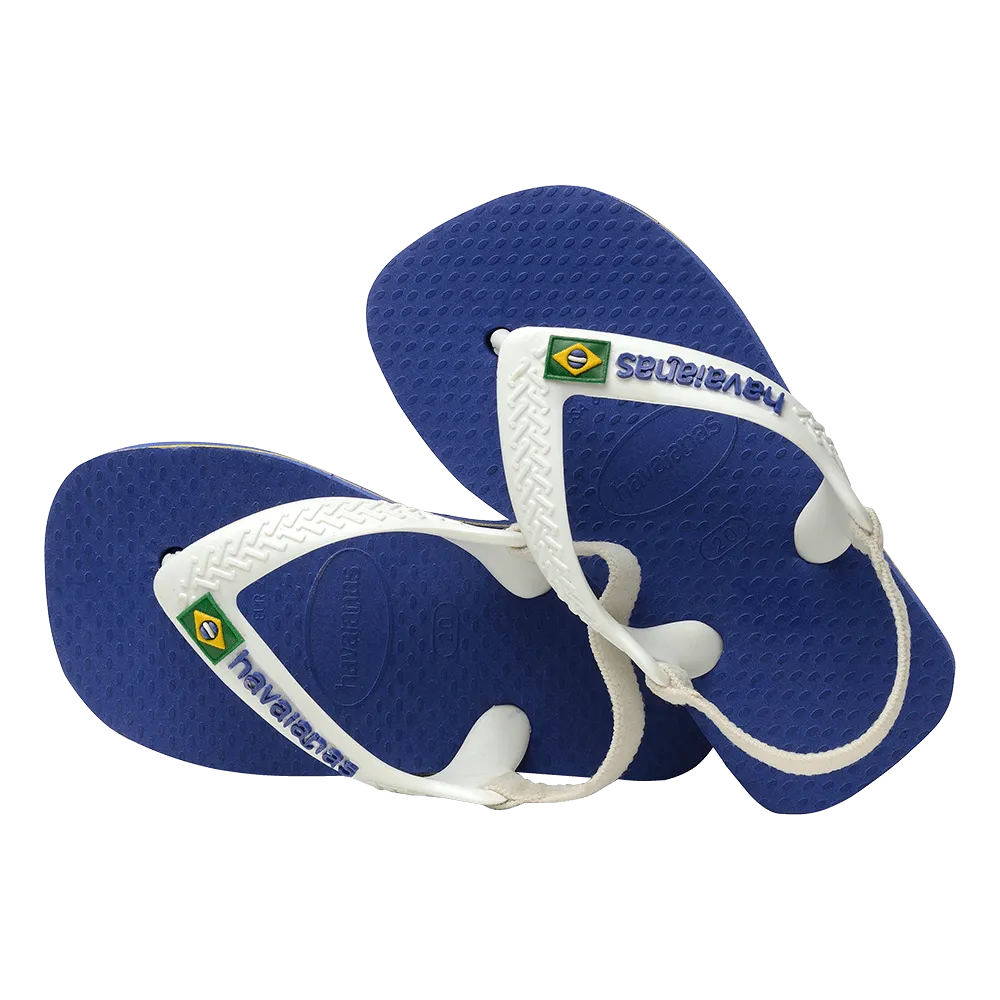 Baby Brasil Logo Flip Flops