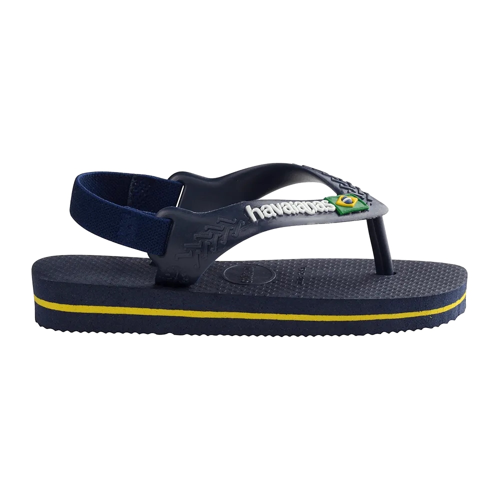 Baby Brasil Logo Flip Flops