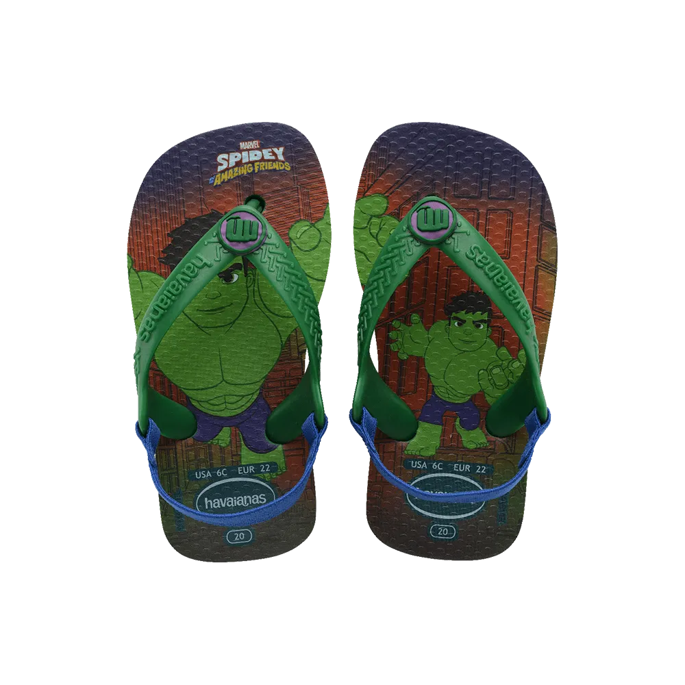 Baby Marvel Flip Flops