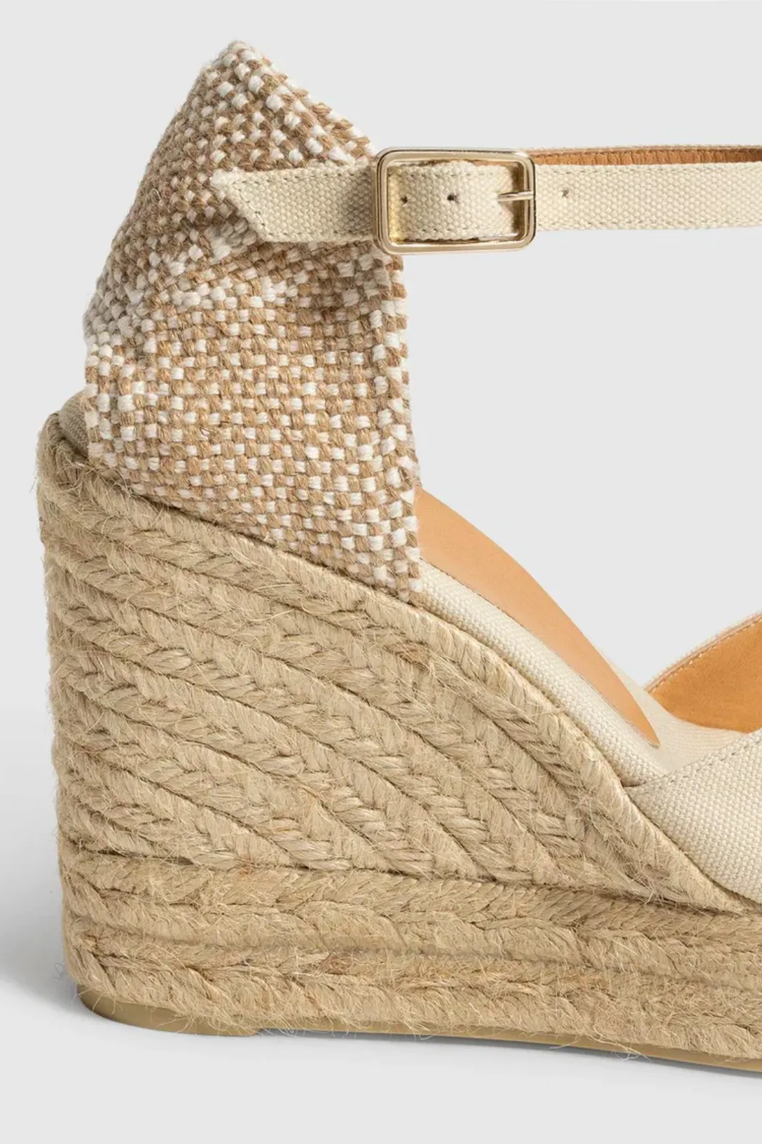 Chiarita Wedge | Ivory