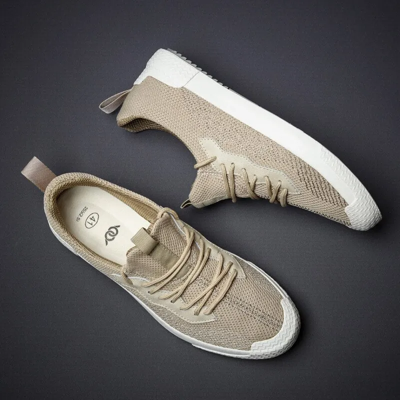 Fashion Men's Vulcanized Breathable Sneakers