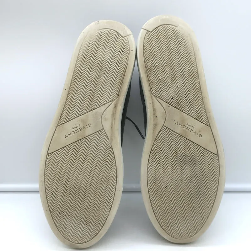 Givenchy Urban Street Low Top Sneakers Black Leather Size 42.5