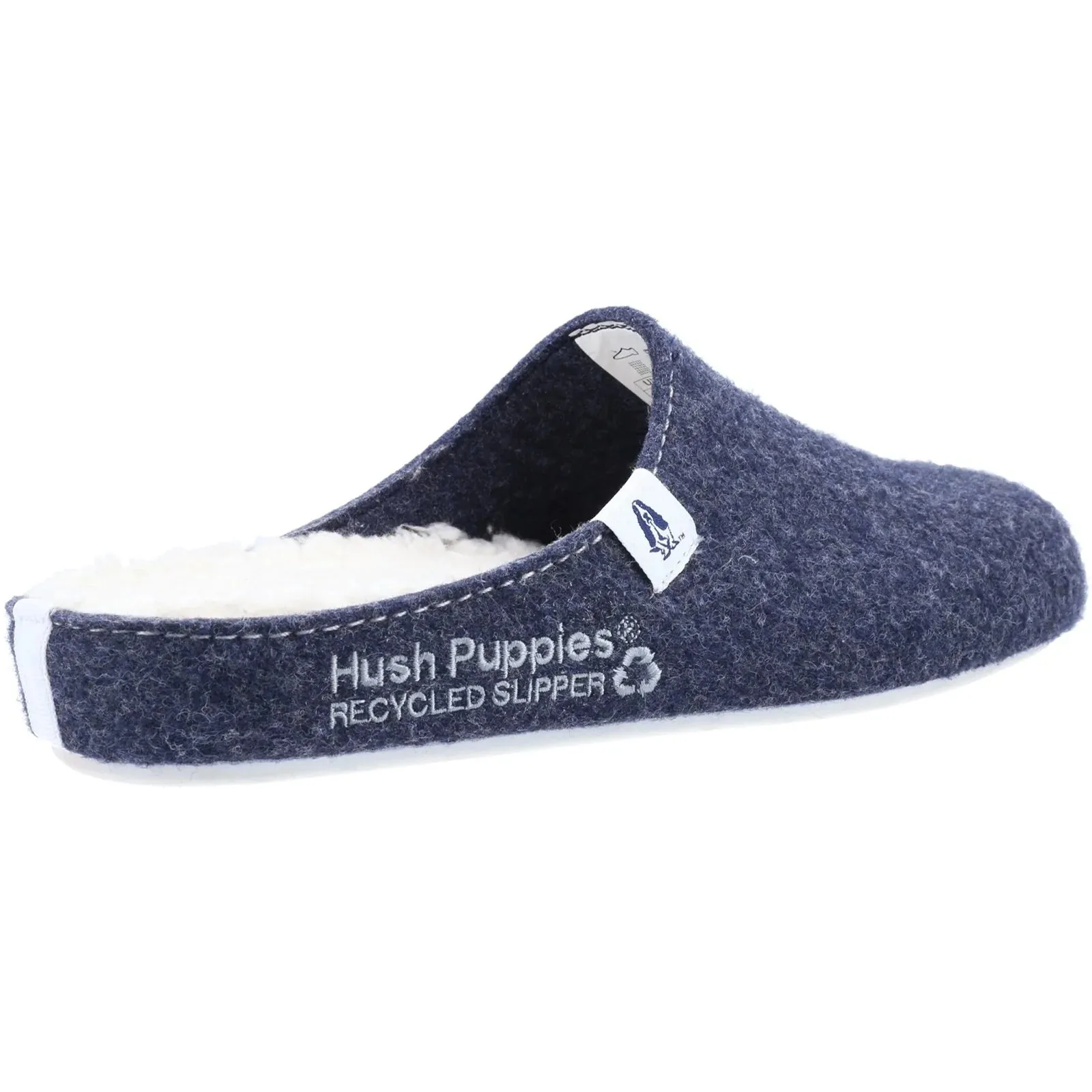 Hush Puppies Women's Recycled The Good Slipper Navy Blue