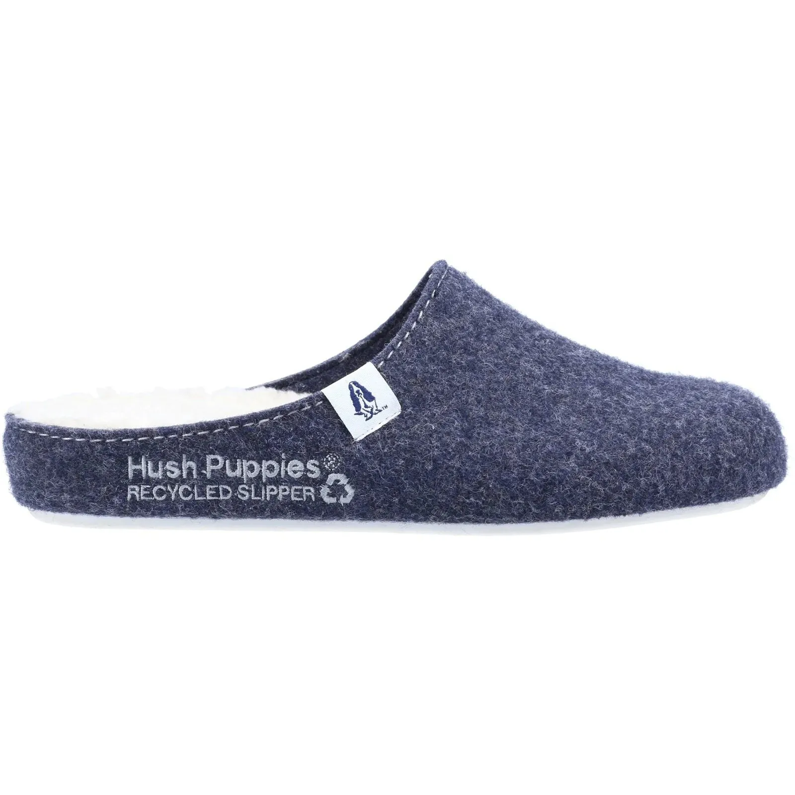 Hush Puppies Women's Recycled The Good Slipper Navy Blue