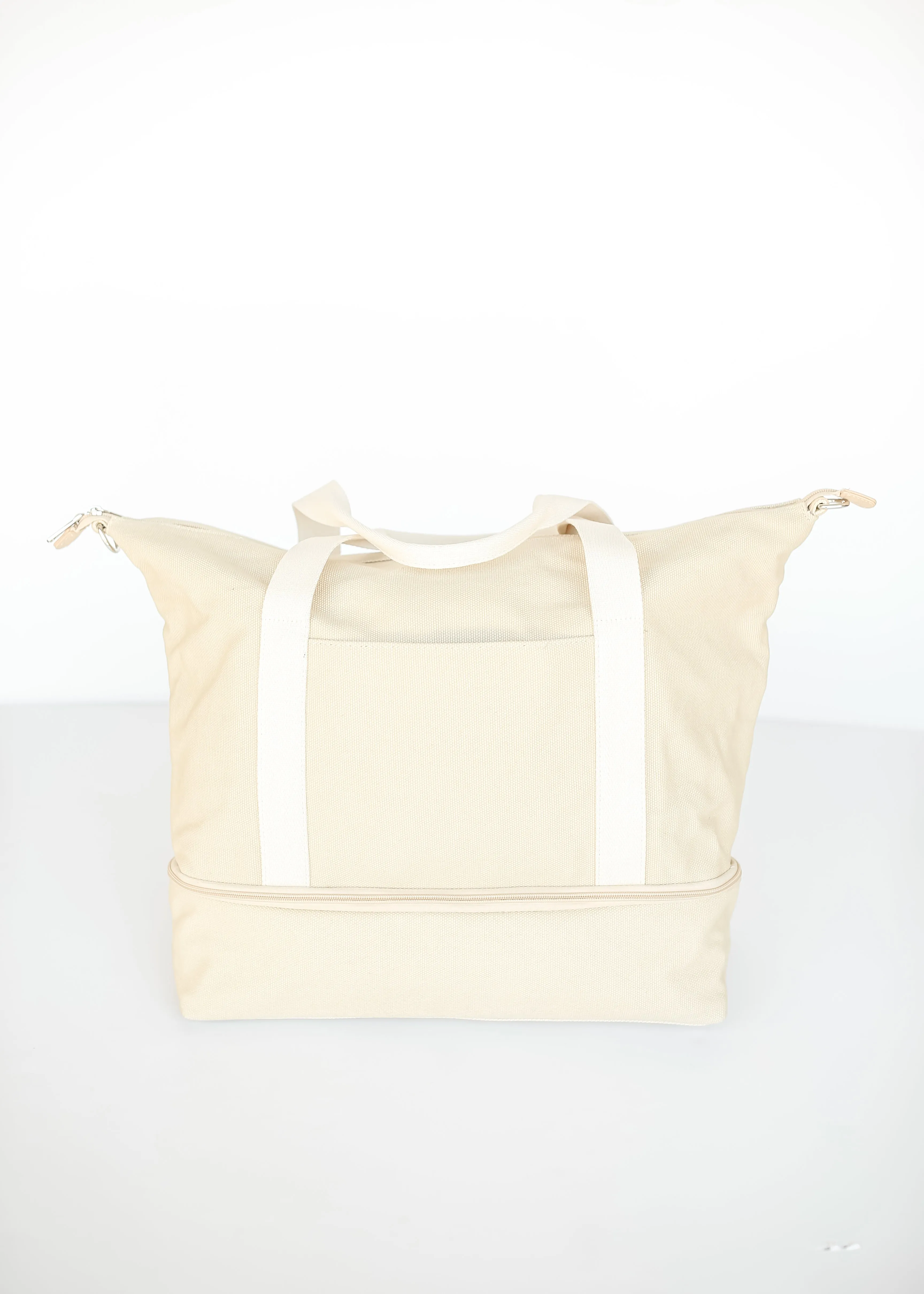 Khaki Weekender Tote Bag
