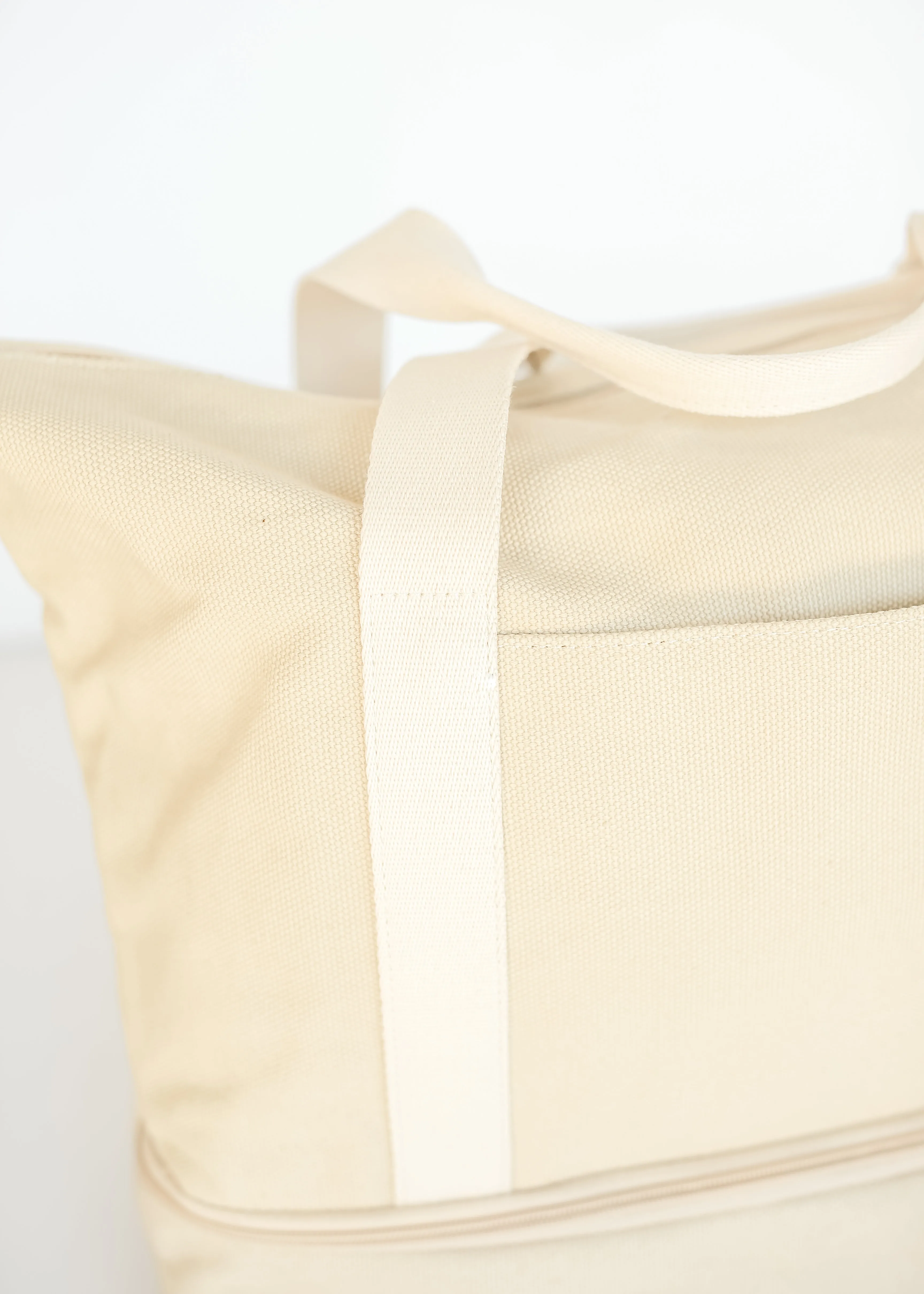Khaki Weekender Tote Bag