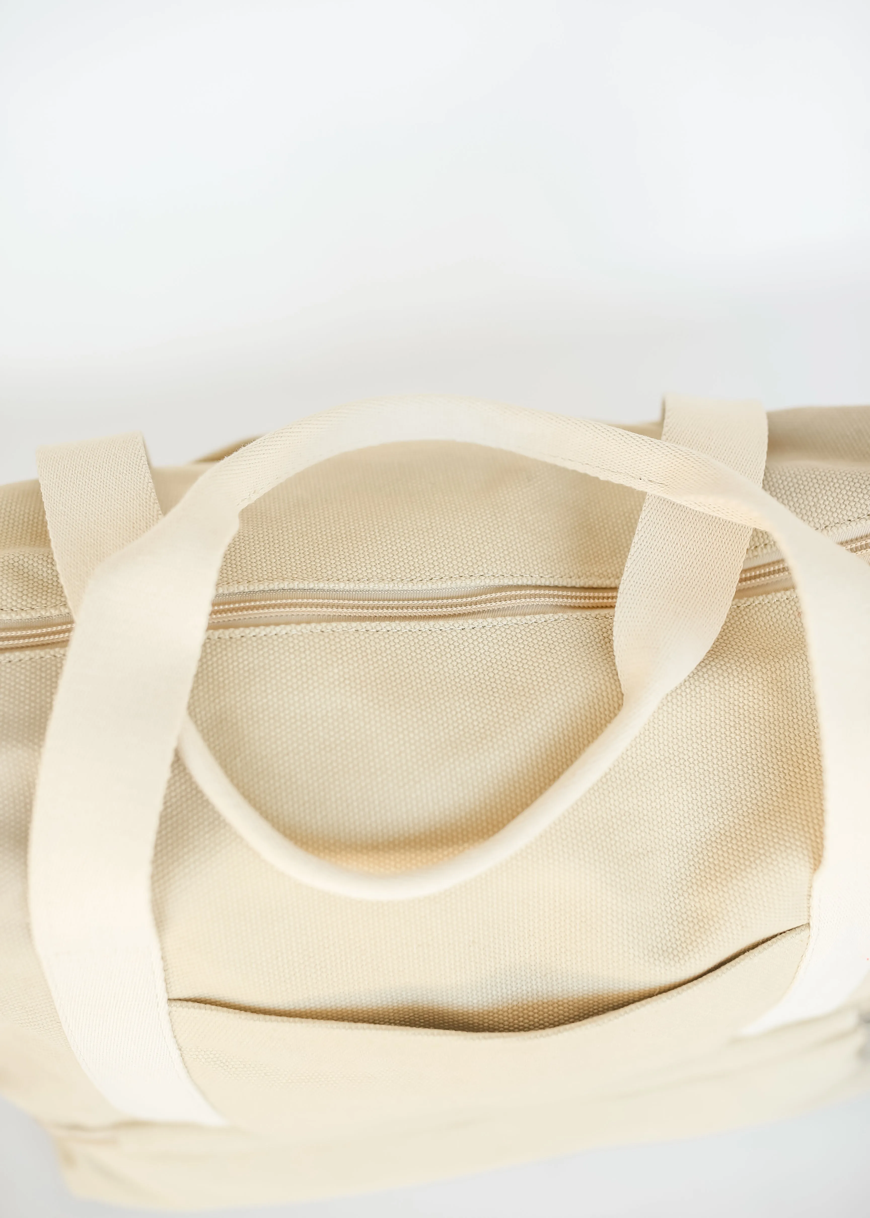 Khaki Weekender Tote Bag