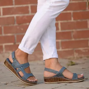 Modern and airy sandals