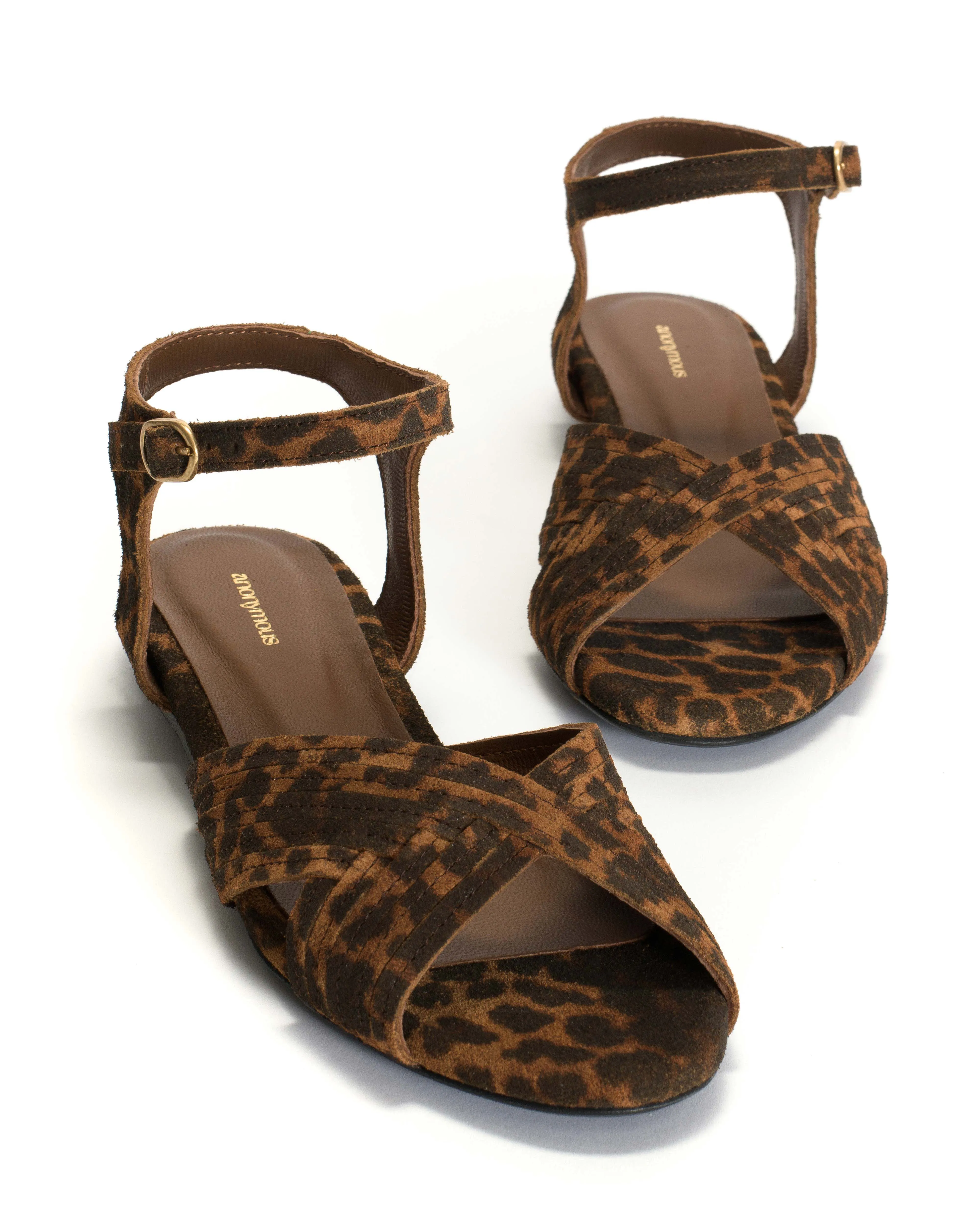 Niabi 10 Calf suede print Leopard