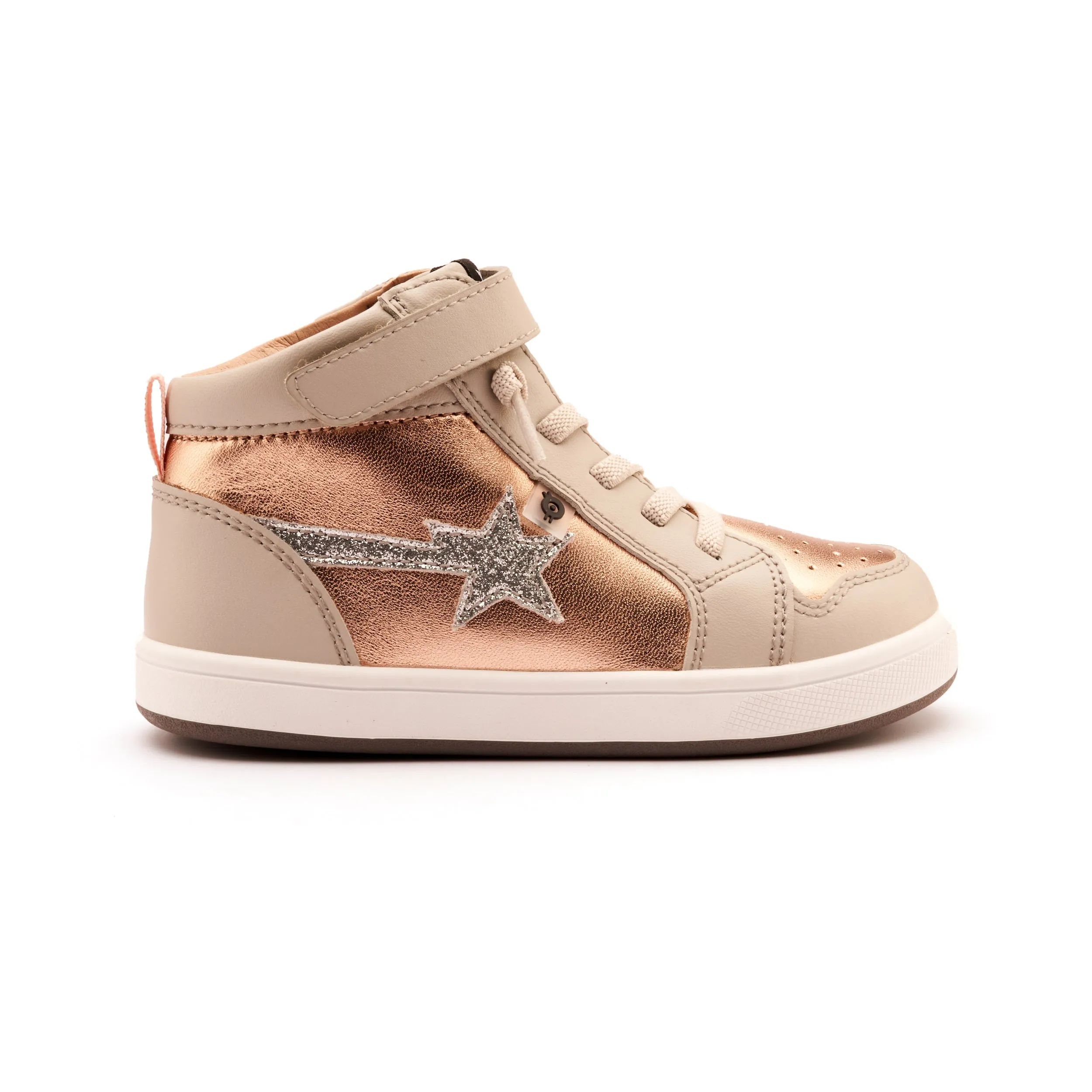 Old Soles Team Star | Kids Copper Leather High Top