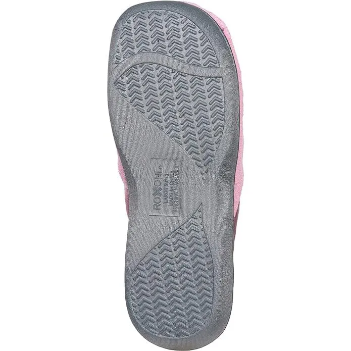 Roxoni Women's Comfort Slip On Memory Foam French Terry Lining