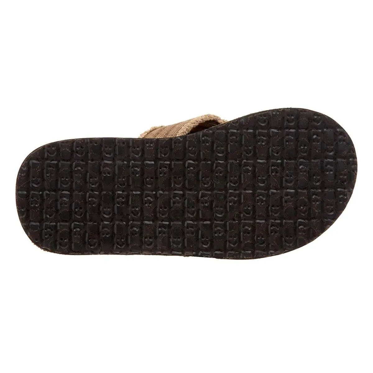 Sanuk Men's Flip Flops - Fraid Not Sandals Khaki | SMS2117-KHA