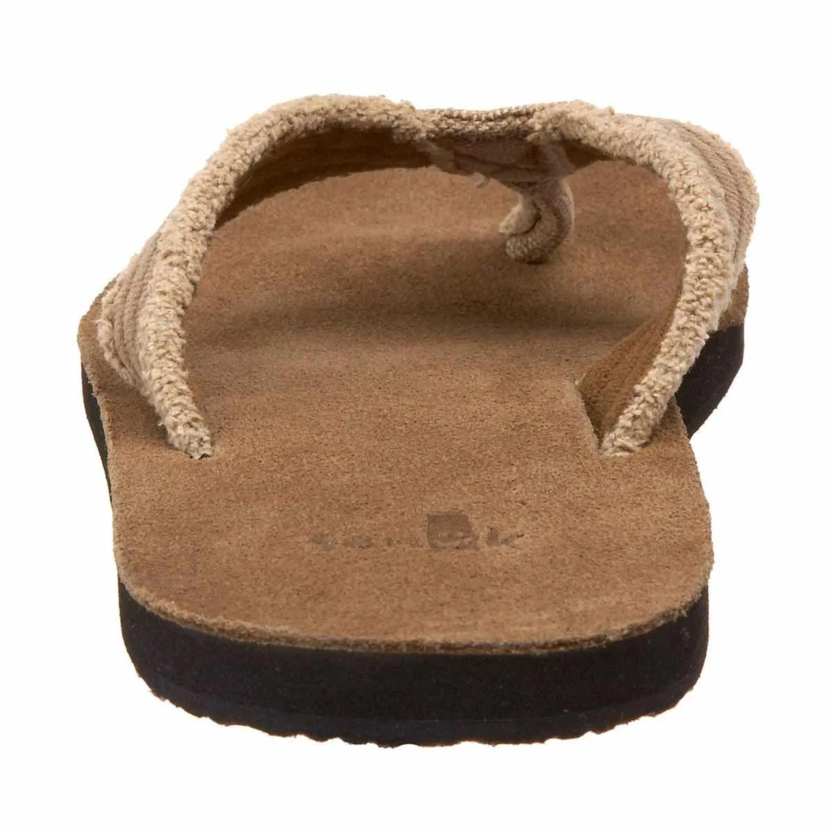 Sanuk Men's Flip Flops - Fraid Not Sandals Khaki | SMS2117-KHA
