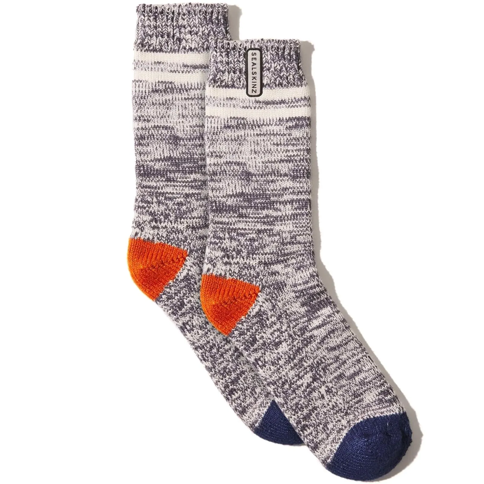 Sealskinz Unisex Thwaite Bamboo Mid Length Twisted Socks