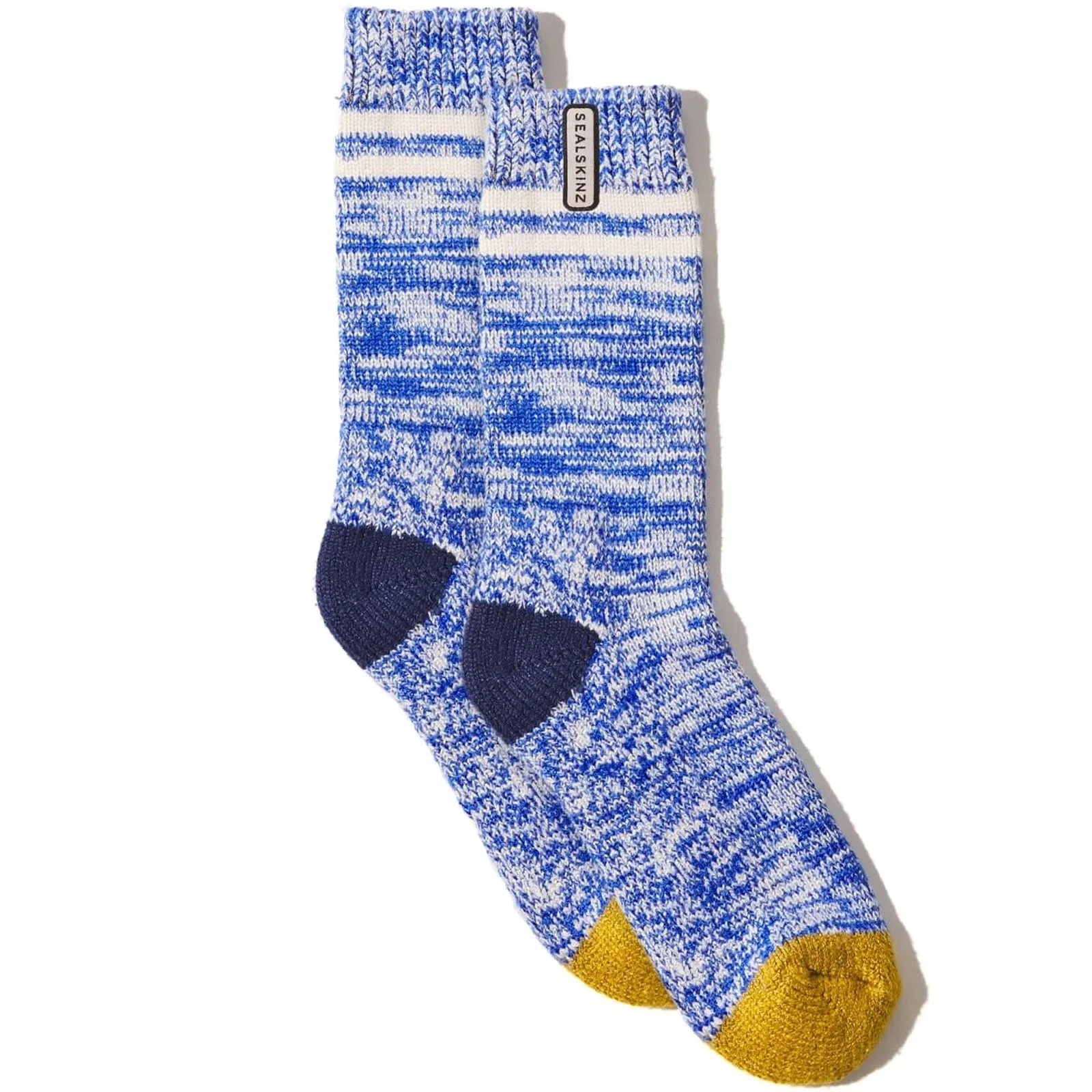 Sealskinz Unisex Thwaite Bamboo Mid Length Twisted Socks