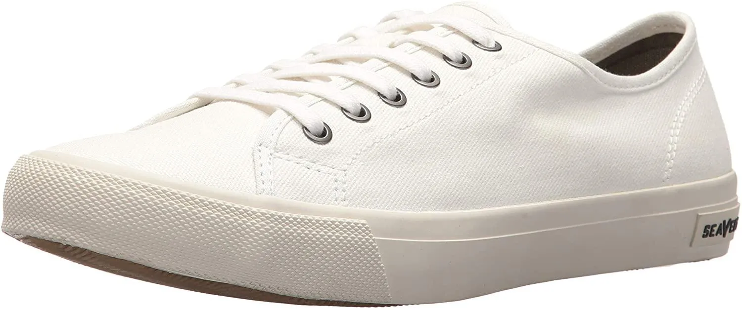 SeaVees Men's Monterey Black Canvas Size 9 Tennis Shoes Casual Sneaker