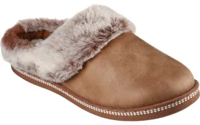 Skechers Women's 167625/CSNY Cozy Campfire - Lovely Life Slippers Chestnut Brown