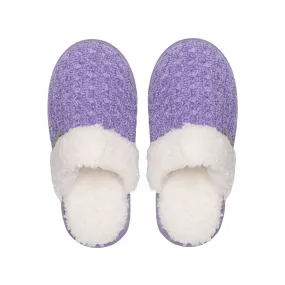 Slide Slipper Cable Lavender - Size M