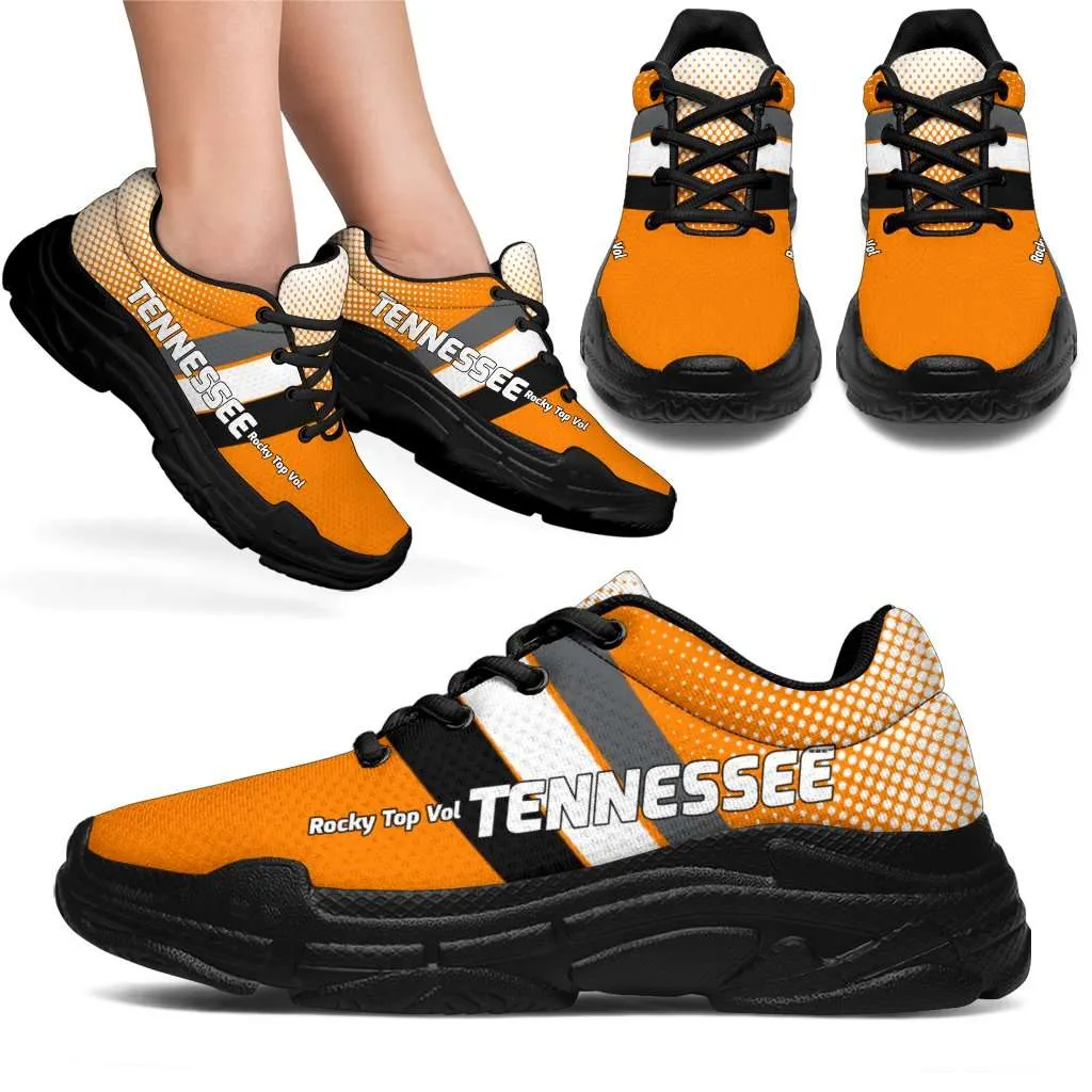 Tennessee #Rocky Top Vol Chunky Sneakers Walking Shoes