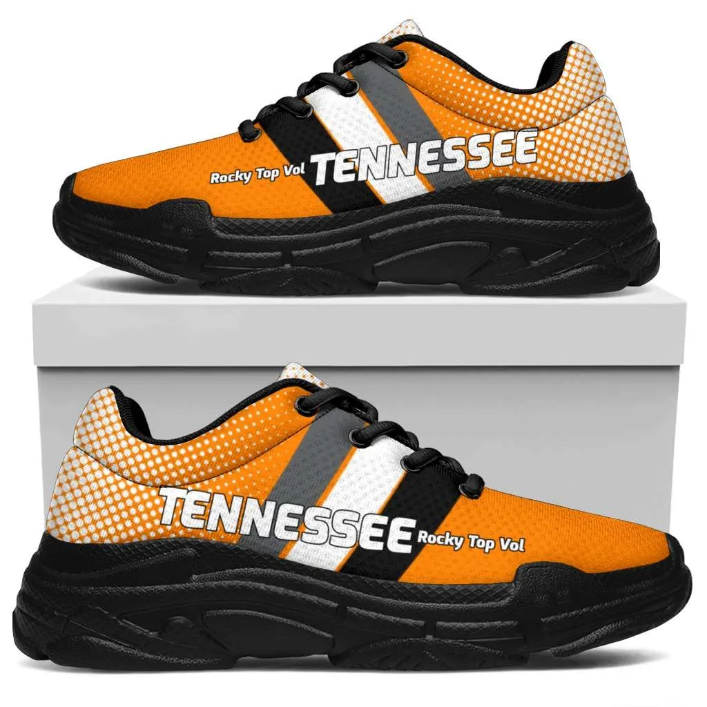 Tennessee #Rocky Top Vol Chunky Sneakers Walking Shoes