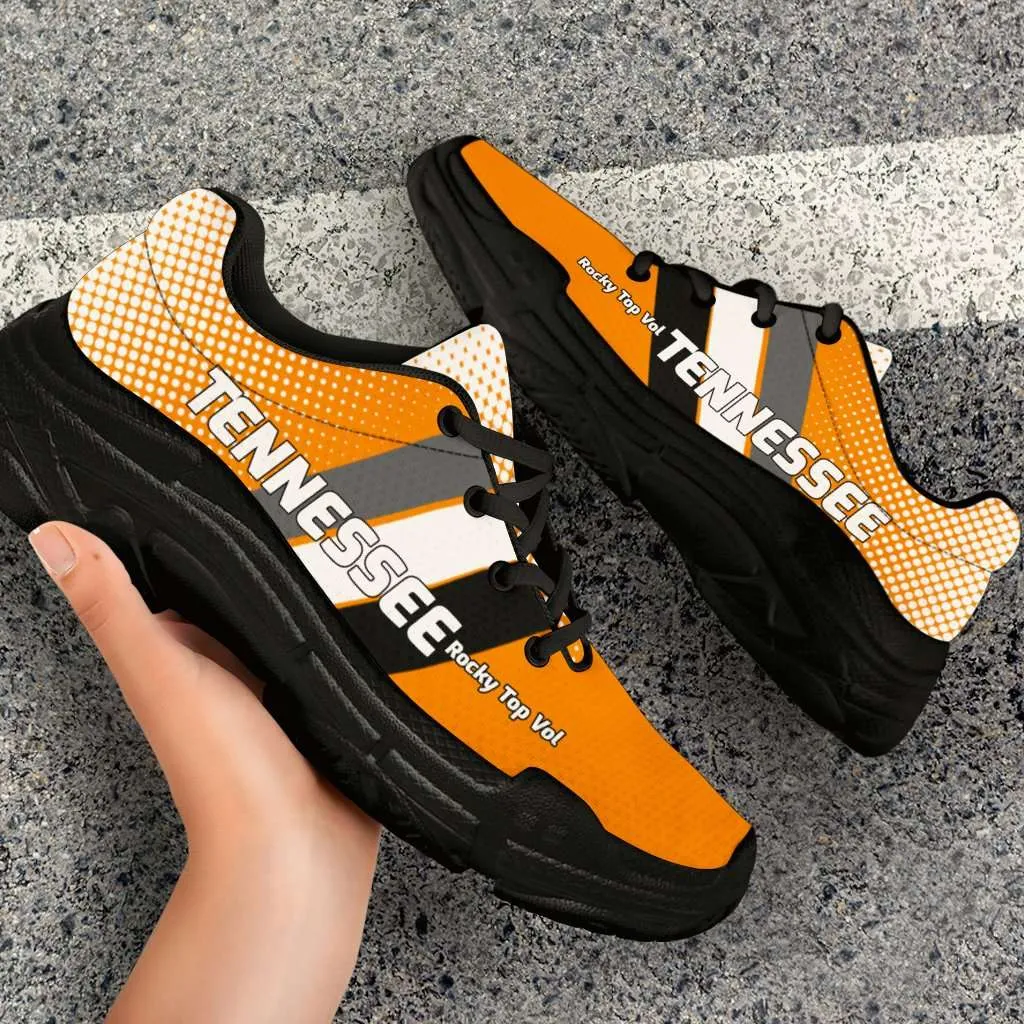 Tennessee #Rocky Top Vol Chunky Sneakers Walking Shoes