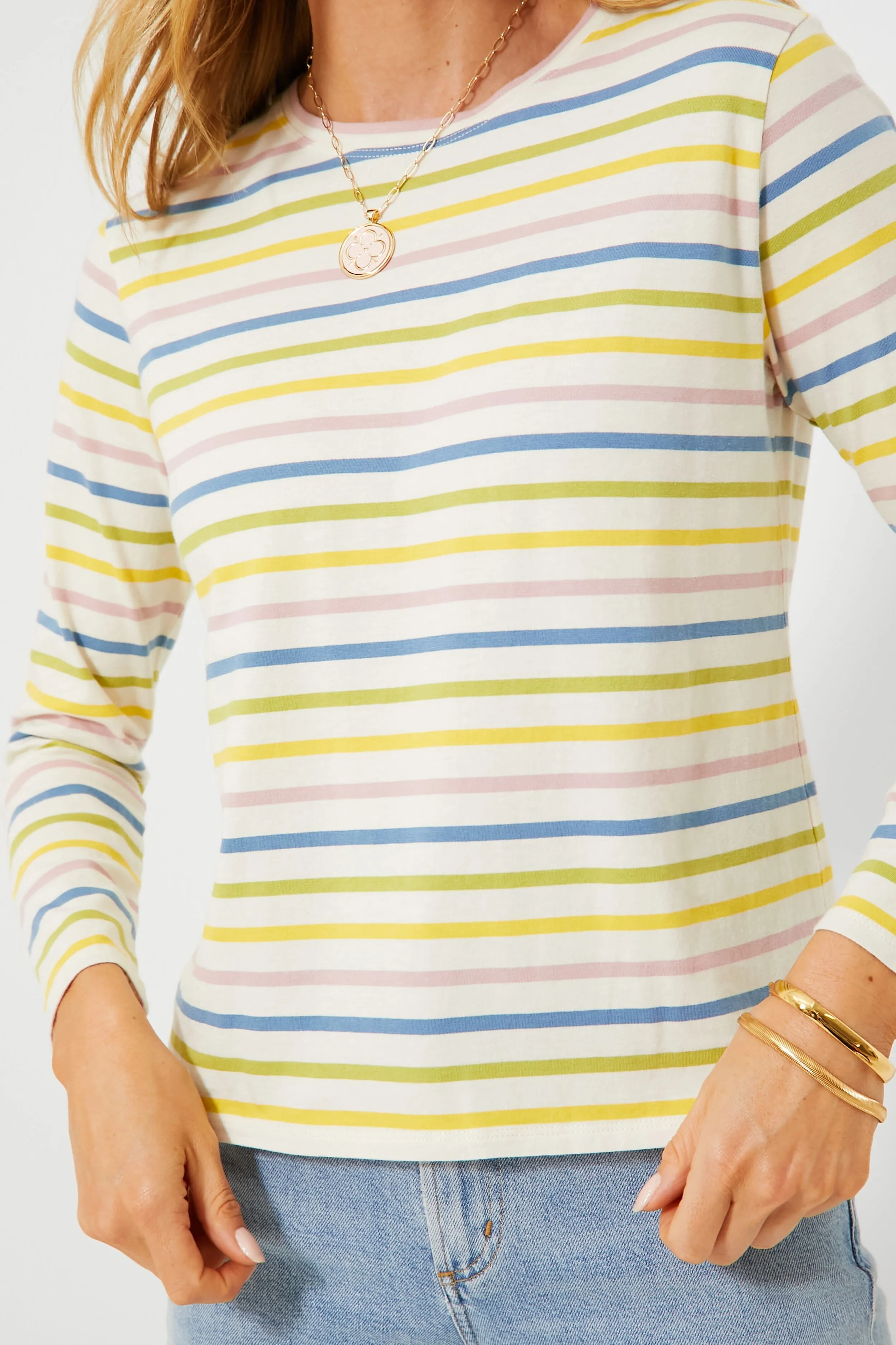 The Rainbow Stripes Modern Long