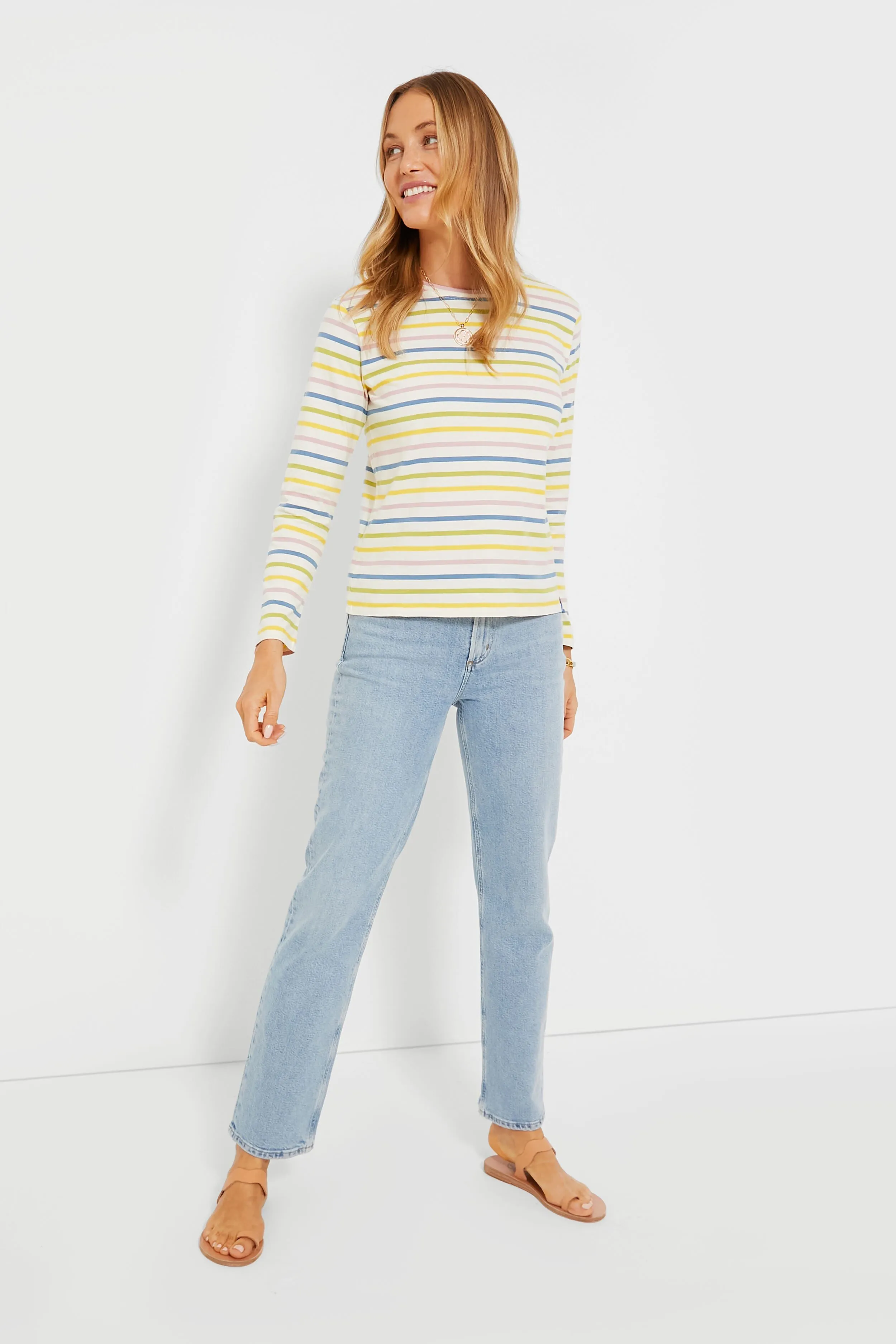 The Rainbow Stripes Modern Long