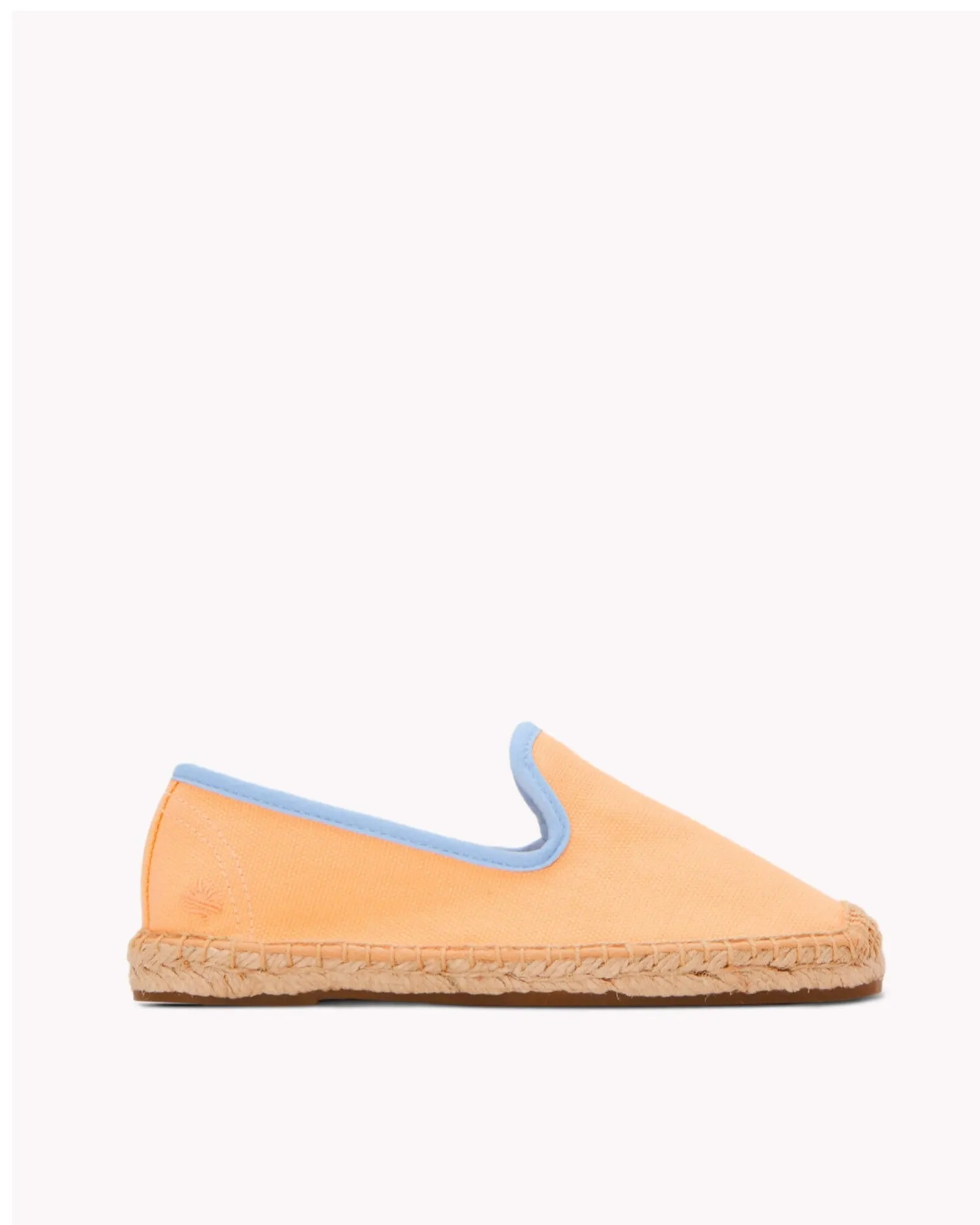 The Smoking Slipper - Contrast Piping - Peach / Blue - Kids'
