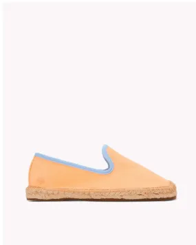 The Smoking Slipper - Contrast Piping - Peach / Blue - Kids'