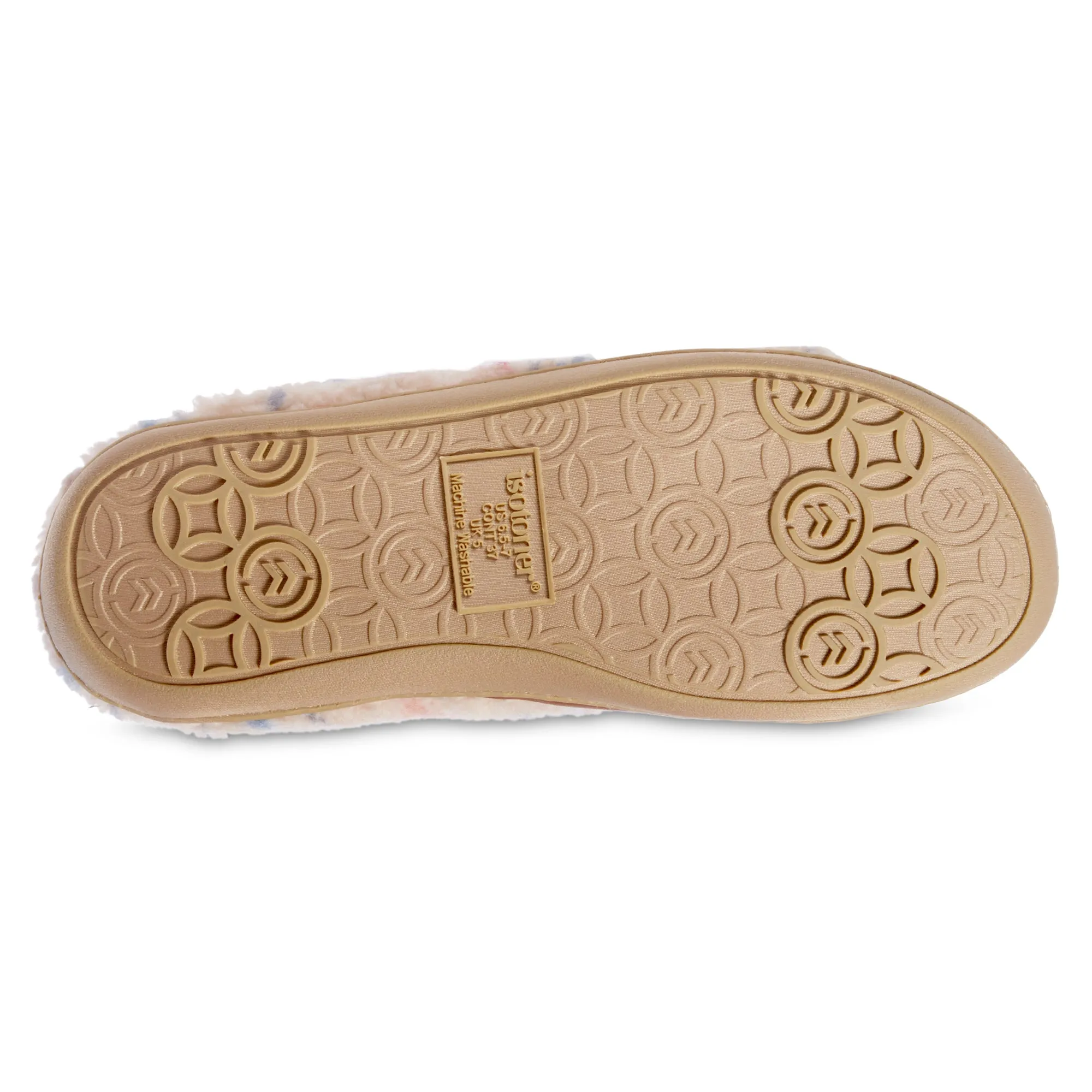 Women's Tinsley Synthetic Leather & Berger Clog Slippers With Memory Foam