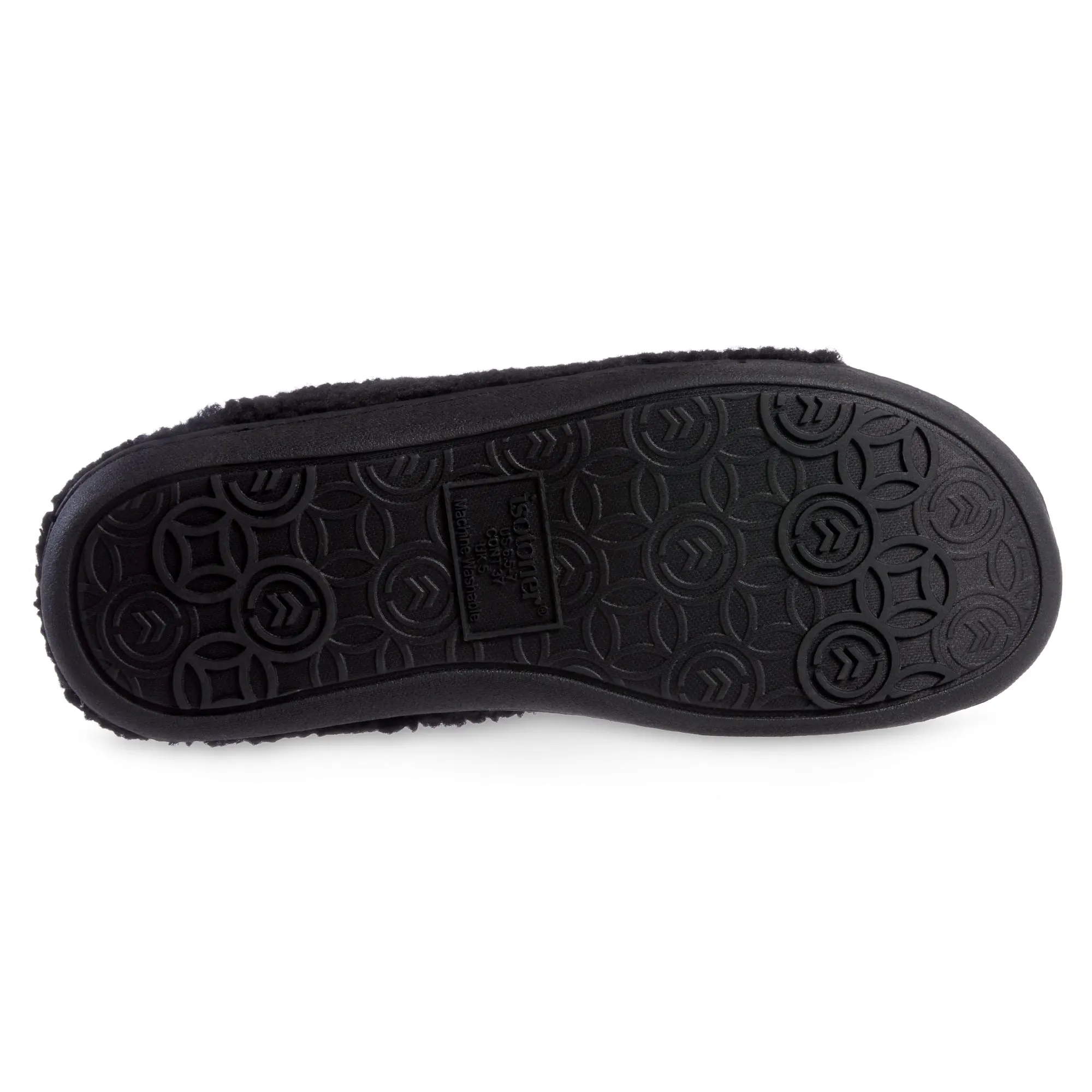 Women's Tinsley Synthetic Leather & Berger Clog Slippers With Memory Foam